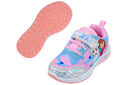 Tenis Niña Frozen Velcro Con Luces Georgie Boy